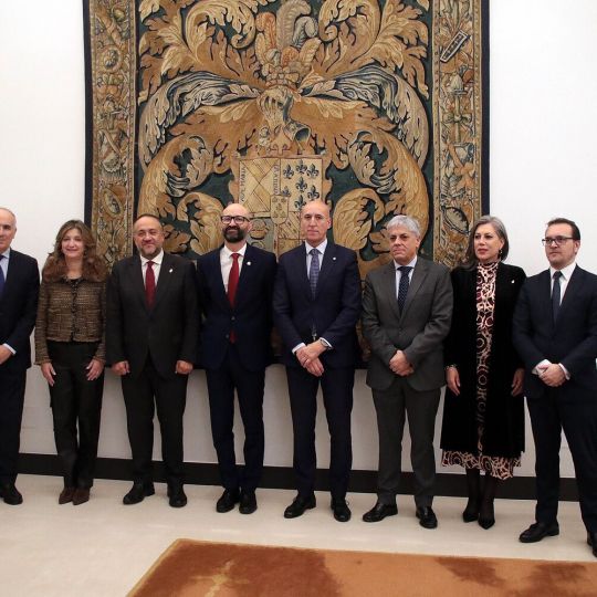 Las instituciones leonesas celebran de forma conjunta el 47 aniversario de la Constitución | Peio García / ICAL