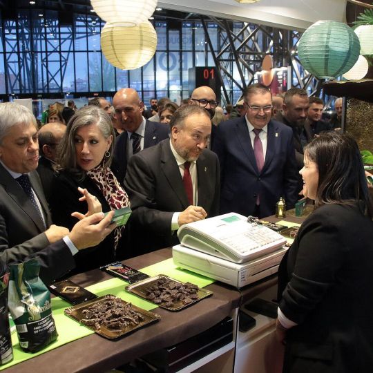 Inauguración de la Feria de productos de León | Peio García / ICAL Inauguración de la Feria de productos de León | Peio García / ICAL