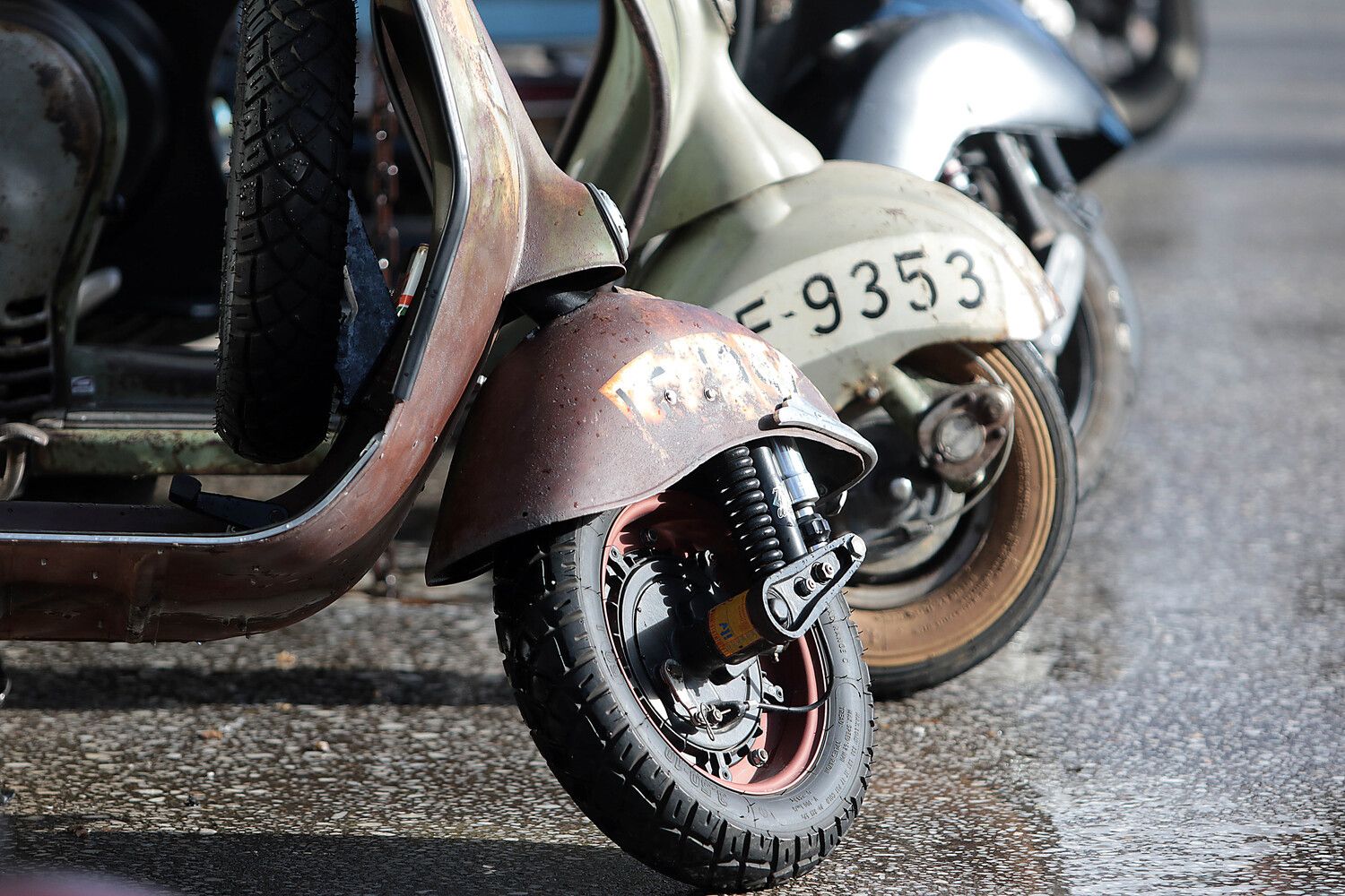 Scooter Run del Purple Weekeend | Peio García / ICAL