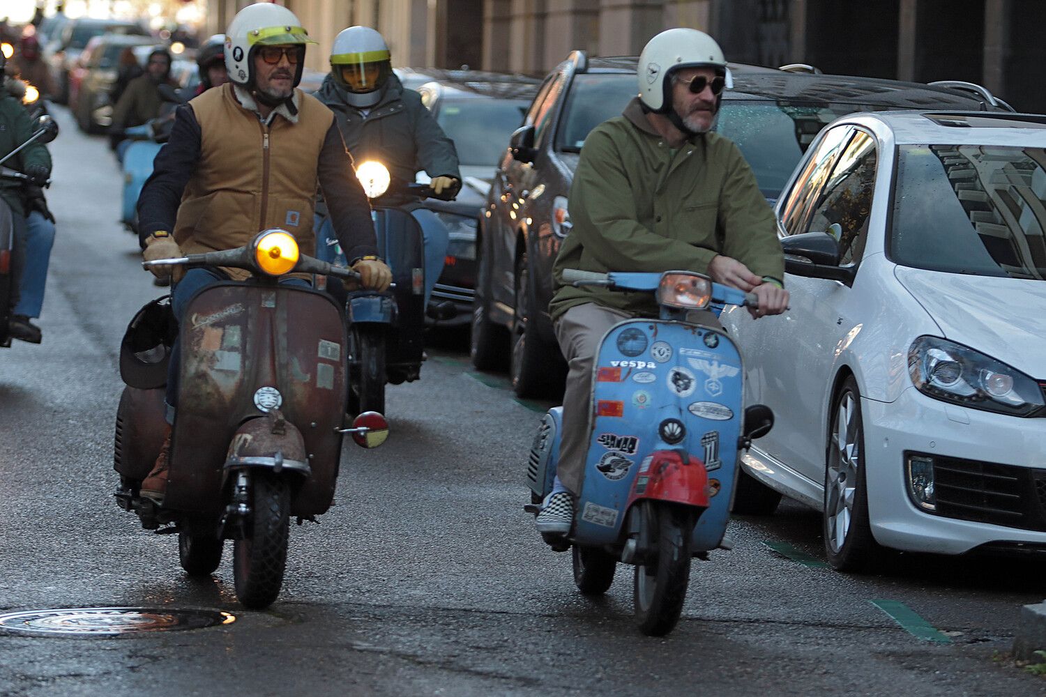 Scooter Run del Purple Weekeend | Peio García / ICAL