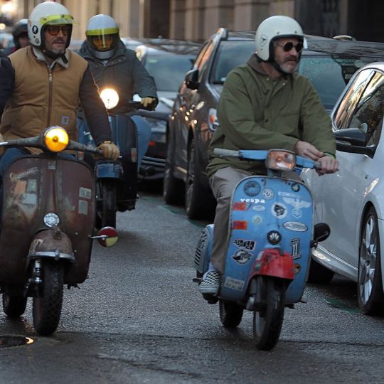 Scooter Run del Purple Weekeend | Peio García / ICAL