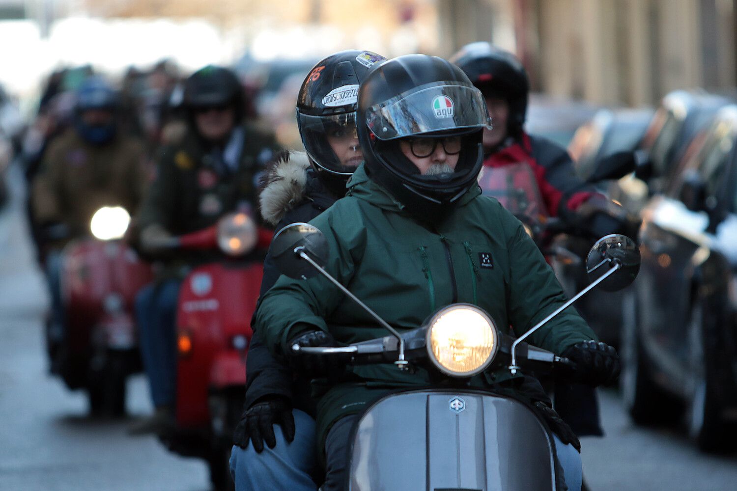 Scooter Run del Purple Weekeend | Peio García / ICAL