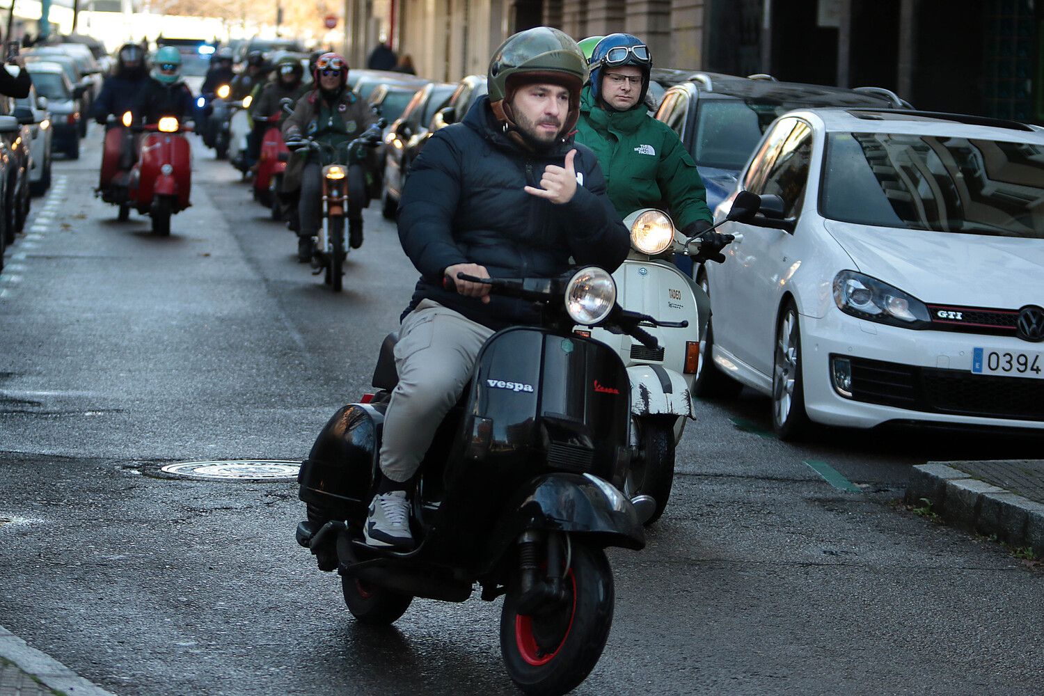 Scooter Run del Purple Weekeend | Peio García / ICAL