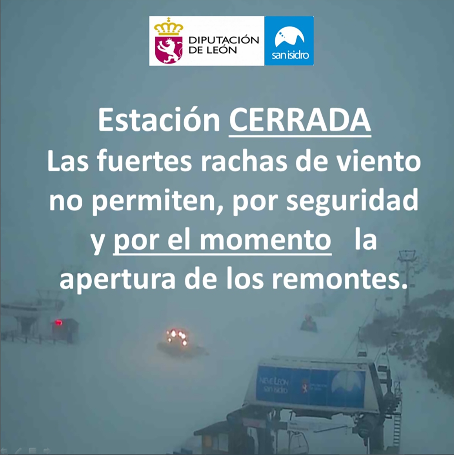 Anuncio del cierre de San Isidro Anuncio del cierre de San Isidro