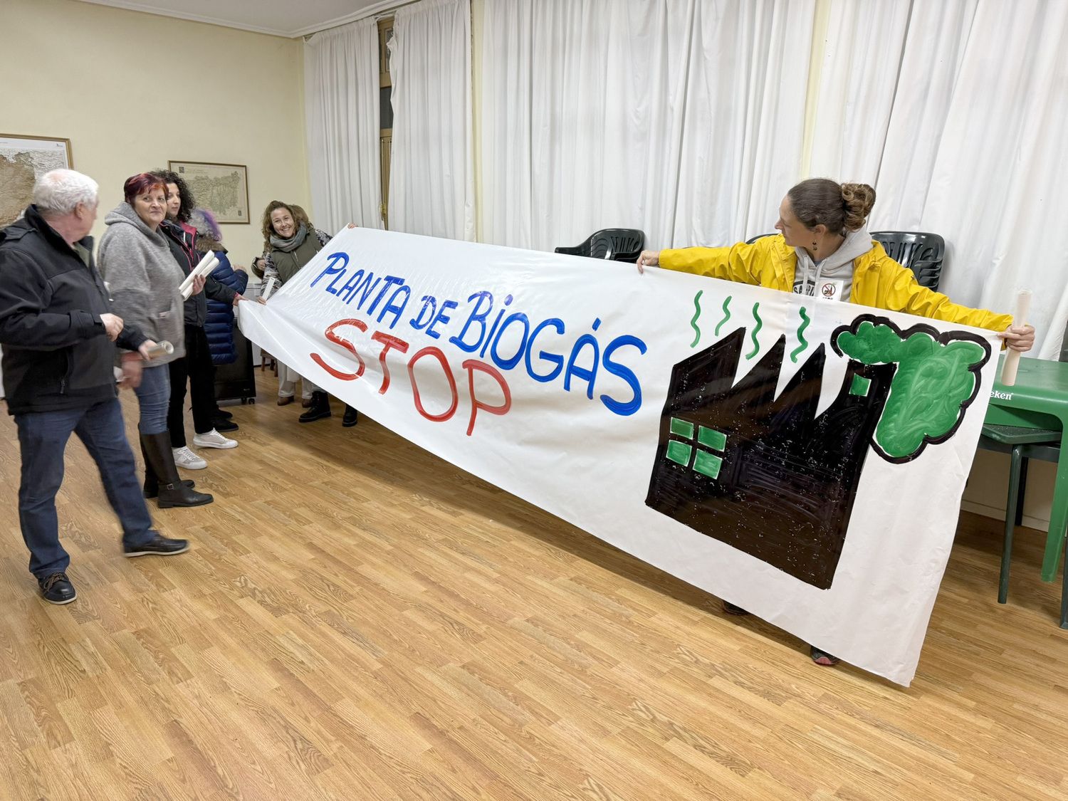 Vecinos de Vidanes y su entorno (Cistierna, León) crean la asociación Eslavida para luchar contra la instalación de una planta de biogás