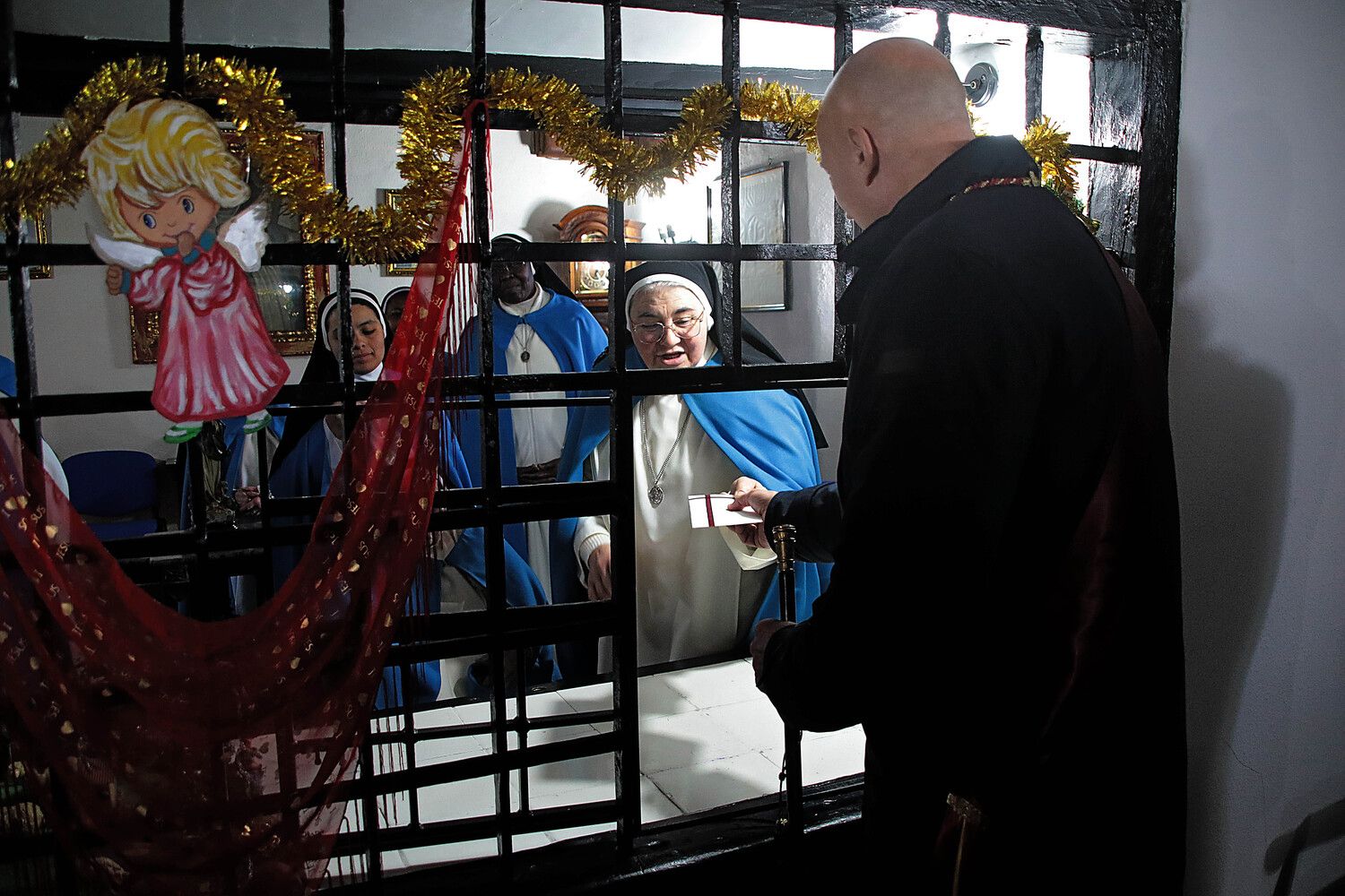 Celebración de la Inmaculada Concepción en el convento de las Concepcionistas de León | Peio García / ICAL