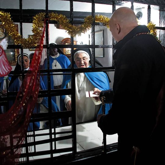 Celebración de la Inmaculada Concepción en el convento de las Concepcionistas de León | Peio García / ICAL Celebración de la Inmaculada Concepción en el convento de las Concepcionistas de León | Peio García / ICAL