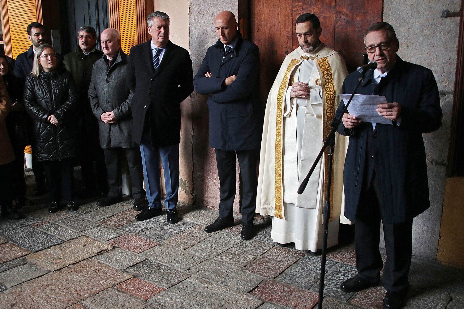 Celebración de la Inmaculada Concepción en el convento de las Concepcionistas de León | Peio García / ICAL