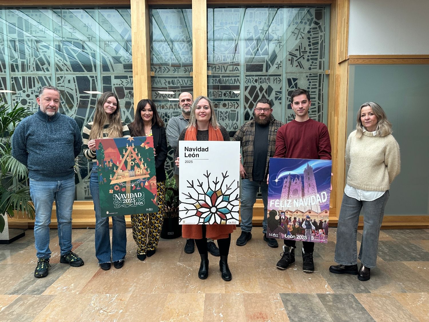 Tres premiados Cartel Navidad 2025 (1) Tres premiados Cartel Navidad 2025 (1)