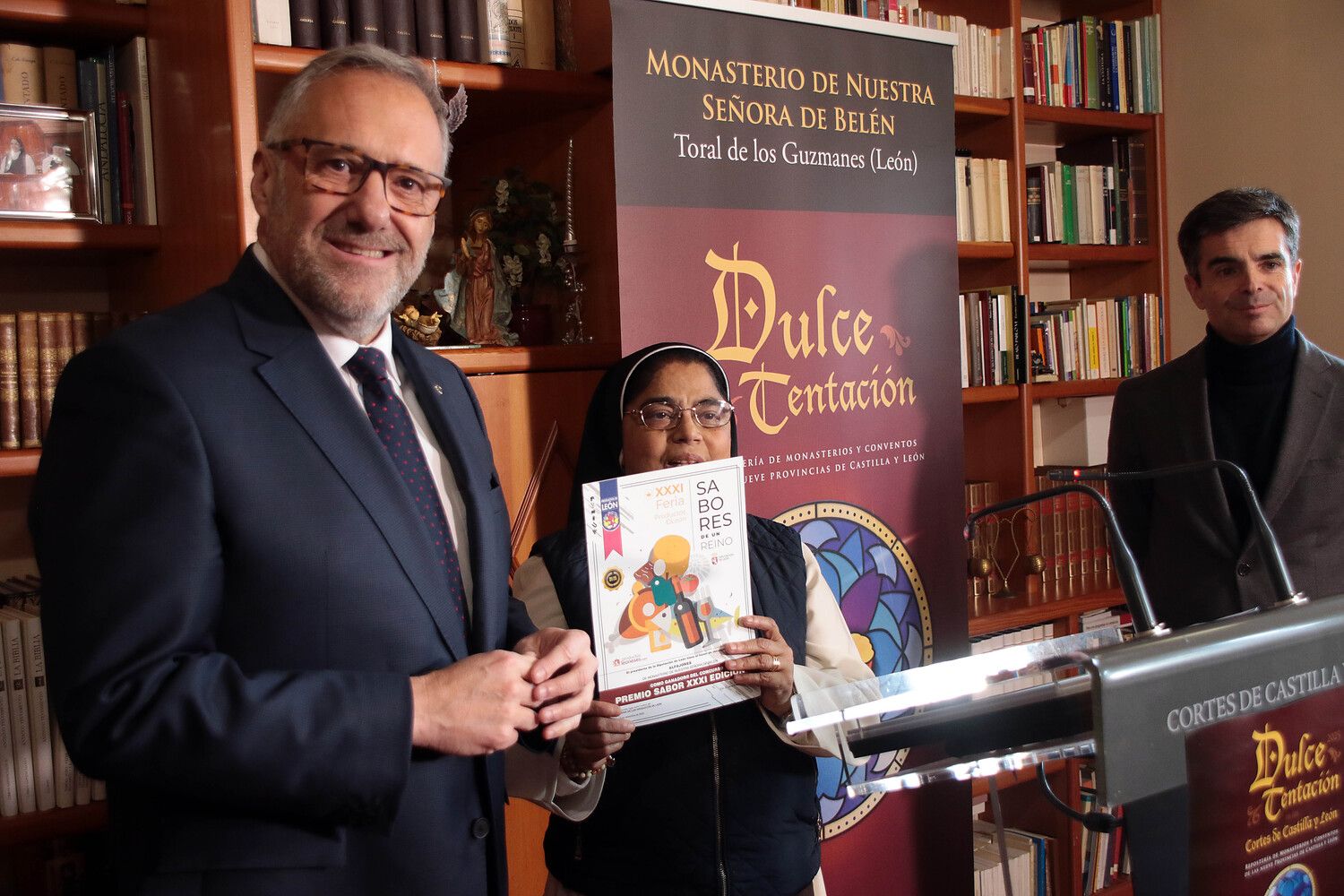 Presentación de la feria de convento ‘Dulce Tentación’ | Peio García / ICAL Presentación de la feria de convento ‘Dulce Tentación’ | Peio García / ICAL