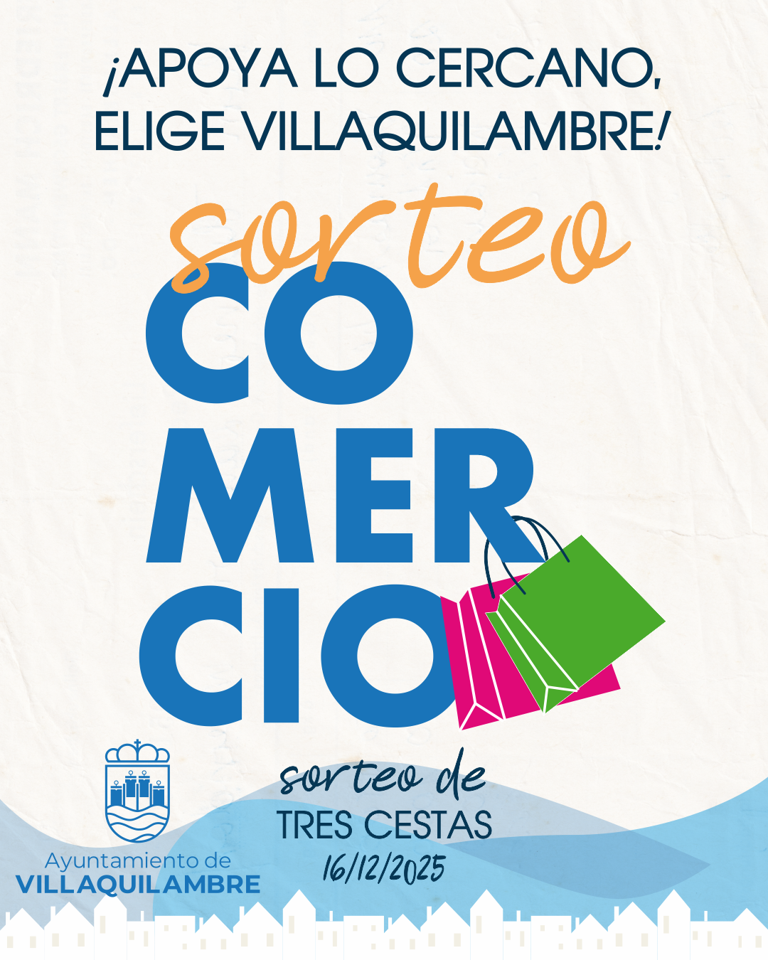 Cartel del sorteo de las cestas de Villaquilambre Cartel del sorteo de las cestas de Villaquilambre