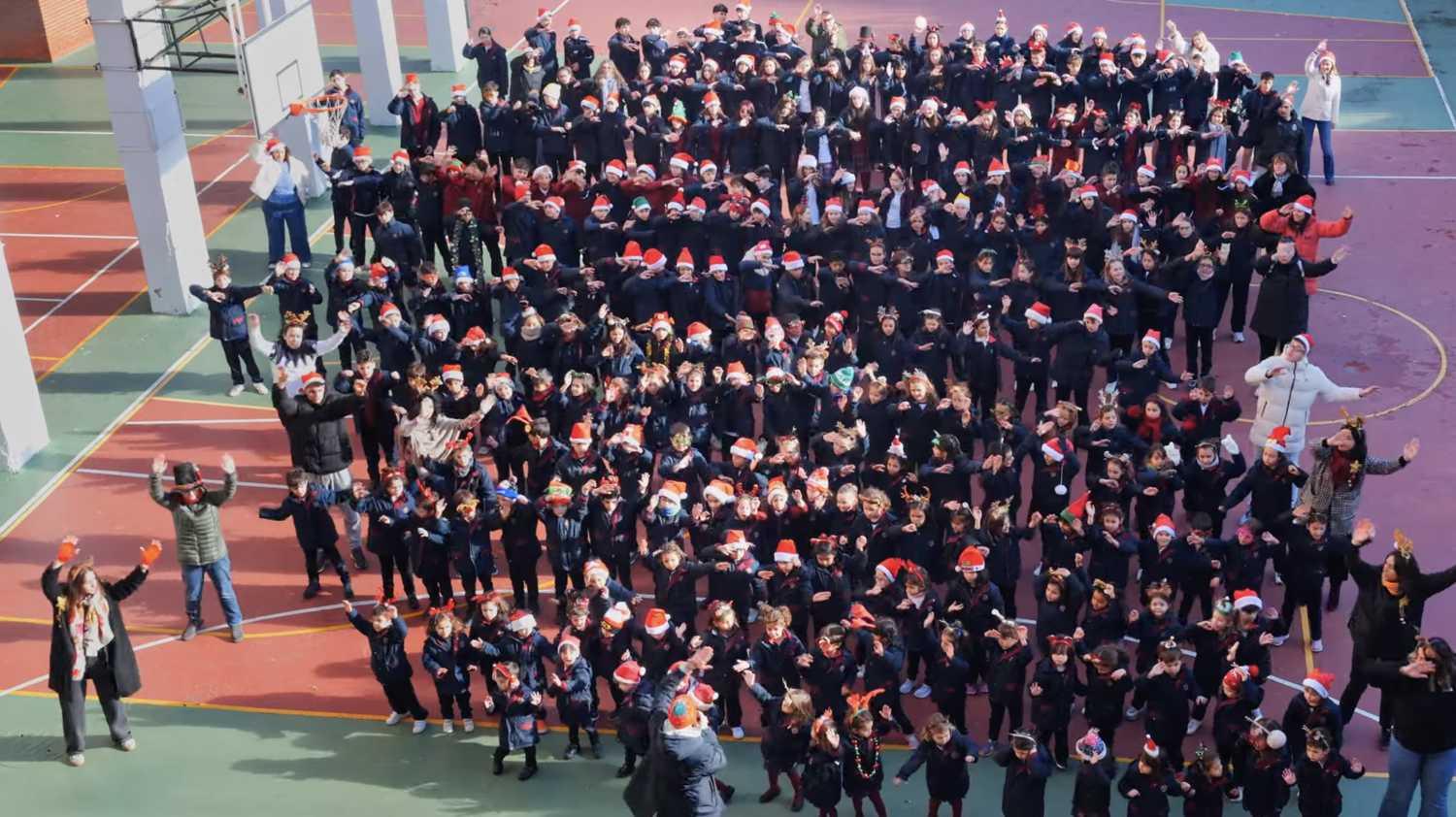 Fotograma del villancico del Colegio Leonés de esta Navidad Fotograma del villancico del Colegio Leonés de esta Navidad