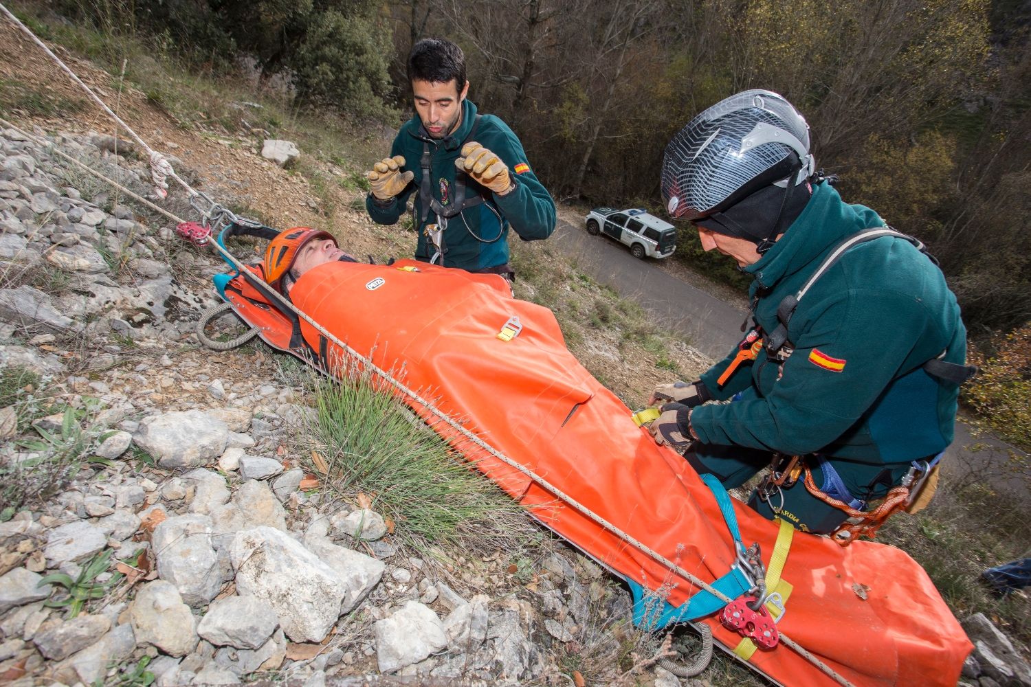 El Greim de Sabero realizó 35 rescates en la montaña leonesa durante 2025 | Campillo / ICAL El Greim de Sabero realizó 35 rescates en la montaña leonesa durante 2025 | Campillo / ICAL