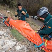 El Greim de Sabero realizó 35 rescates en la montaña leonesa durante 2025 | Campillo / ICAL El Greim de Sabero realizó 35 rescates en la montaña leonesa durante 2025 | Campillo / ICAL