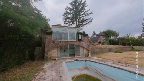 Imagen del vídeo en el que se muestra la finca del crimen de Cembranos