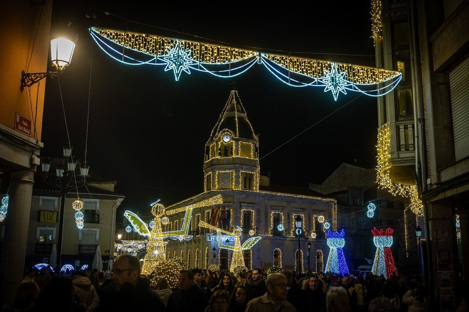 Iluminación navideña de La Bañeza Iluminación navideña de La Bañeza