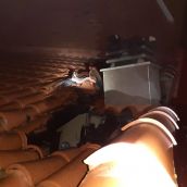 Sofocado un incendio en una vivienda de Santa María del Páramo 