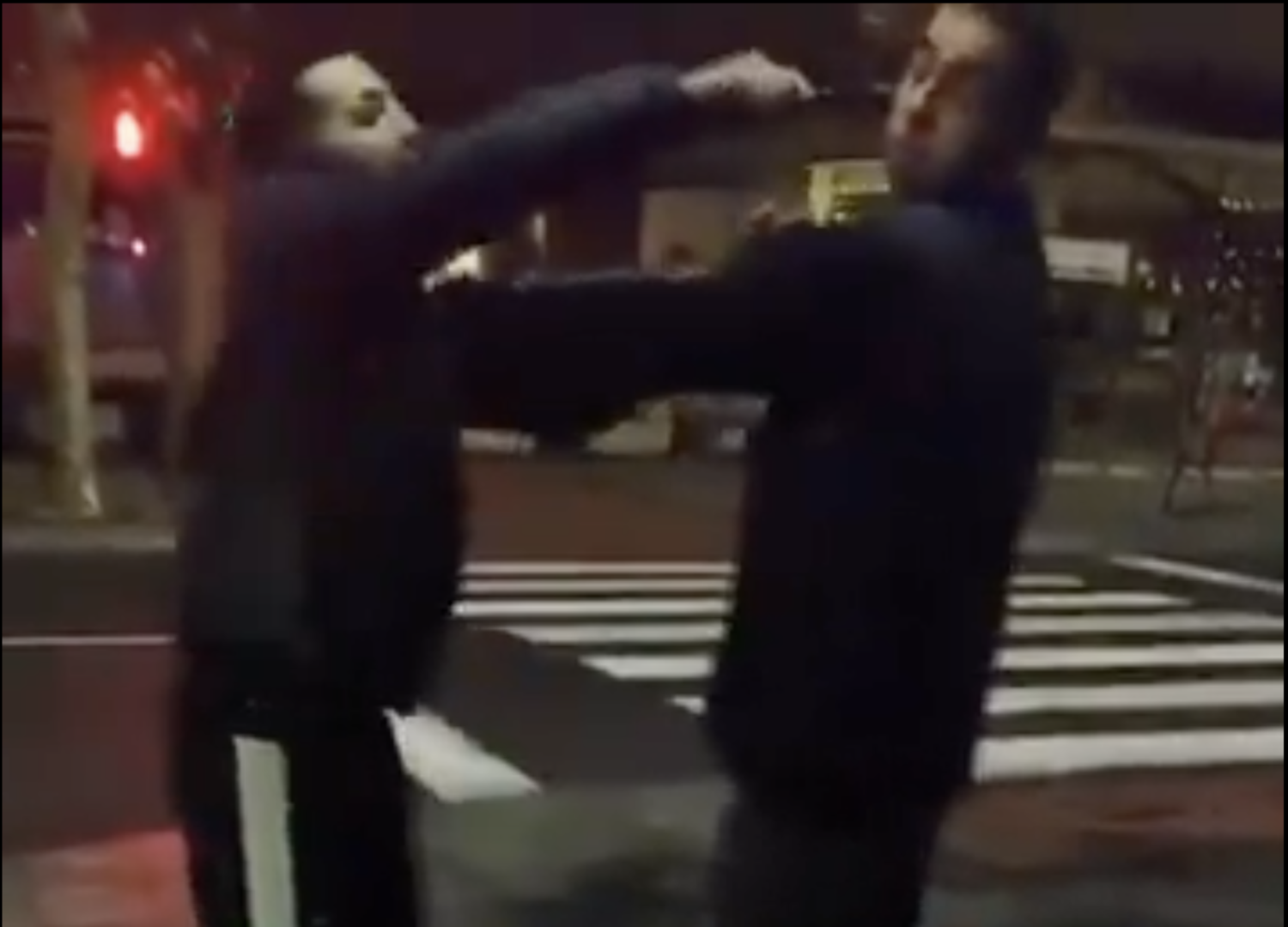 Fotograma del vídeo de las amenanzas Fotograma del vídeo de las amenanzas