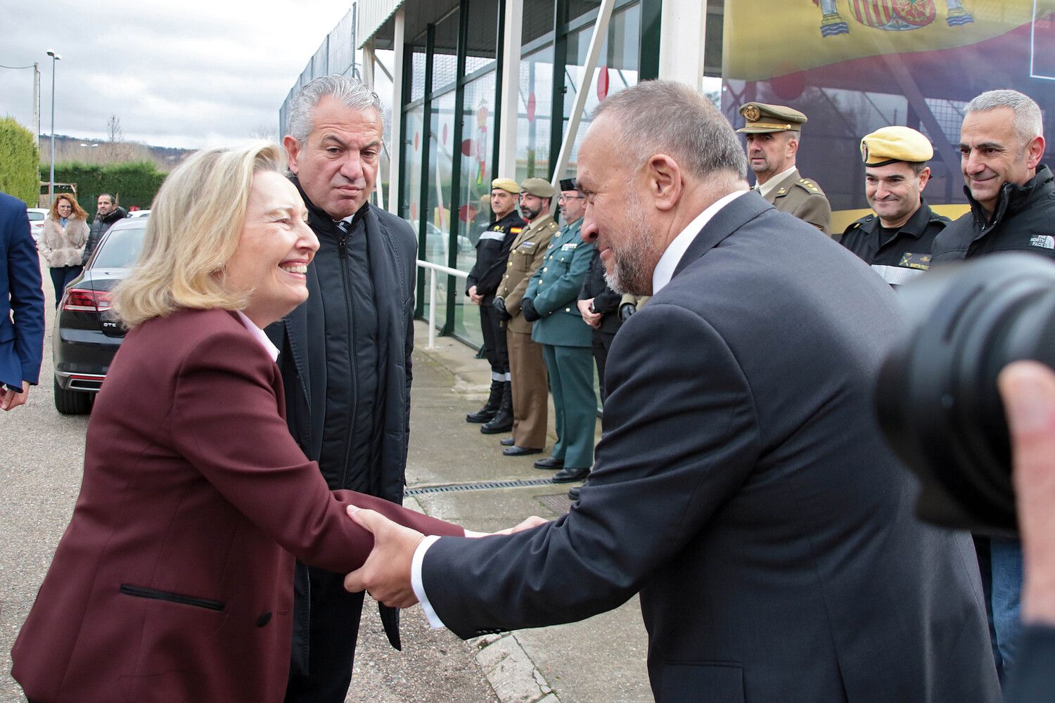 La Diputación de León rinde homenaje a la Unidad Militar de Emergencias | Peio García / ICAL La Diputación de León rinde homenaje a la Unidad Militar de Emergencias | Peio García / ICAL
