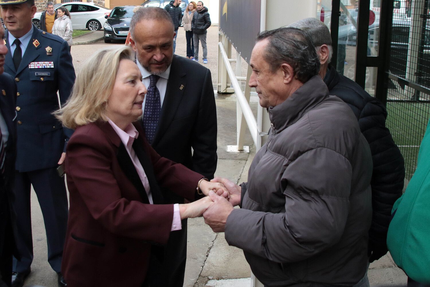 La Diputación de León rinde homenaje a la Unidad Militar de Emergencias | Peio García / ICAL La Diputación de León rinde homenaje a la Unidad Militar de Emergencias | Peio García / ICAL