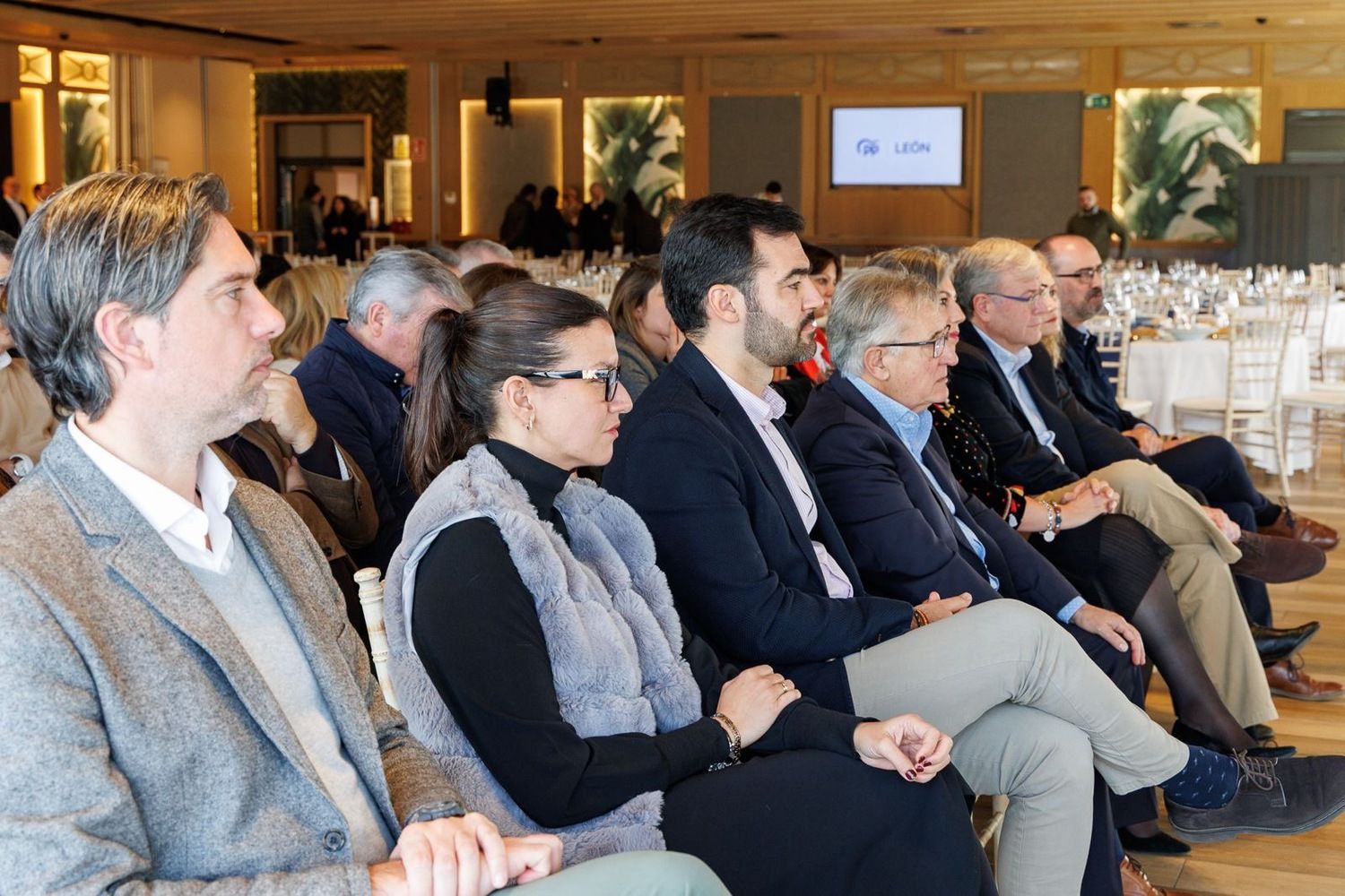 Comida de Navidad del PP de León| Peio García / ICAL