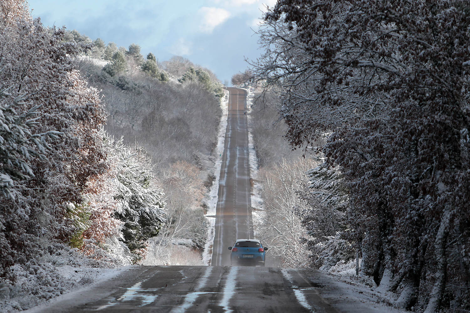 Nieve en las montañas de León | Peio García / ICAL
