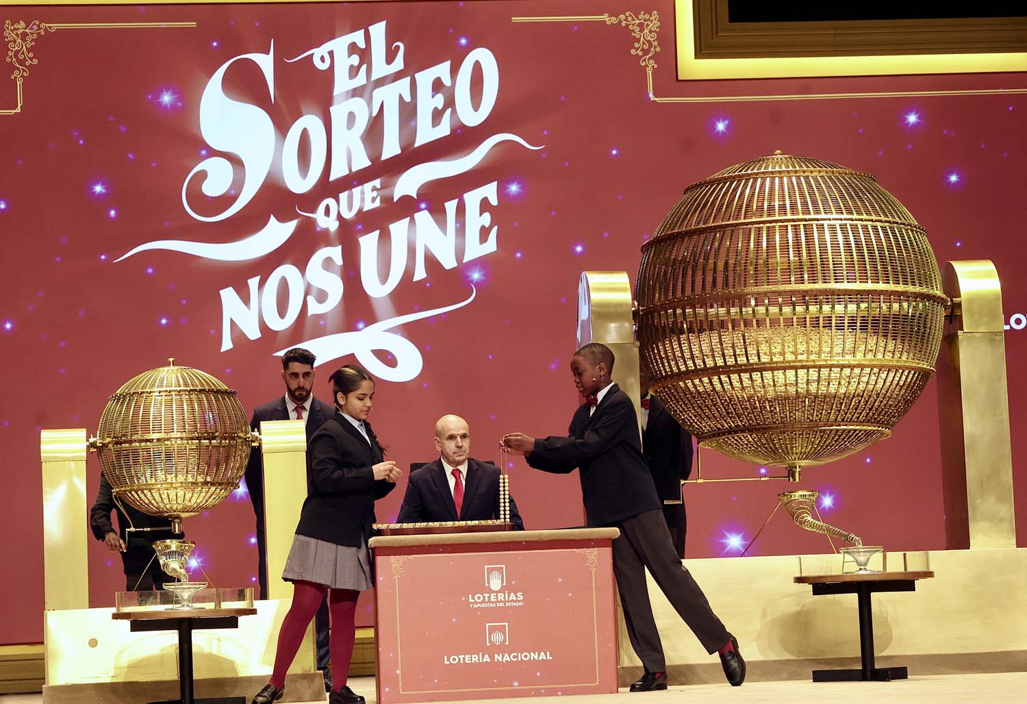 Juan Lázaro ICAL. Sorteo de la Lotería de Navidad (3)