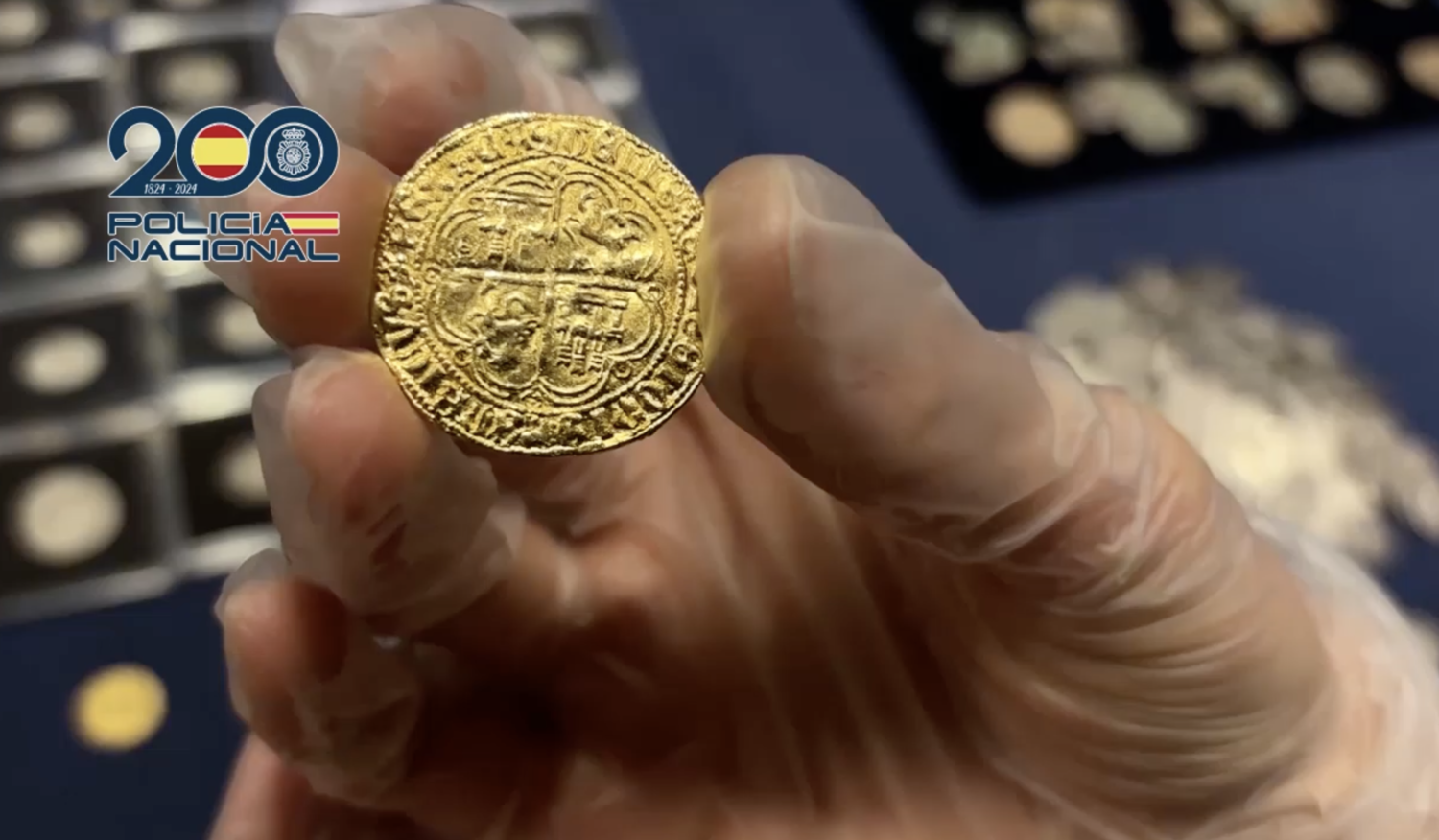 Objetos expoliados recuperados por la Policía Nacional