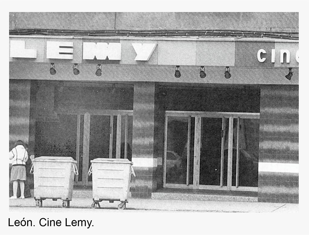 Cine Lemy, que más tarde se convertiría en el cine Kubrick