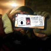 Fotografía del boleto ganador| Campillo / ICAL.