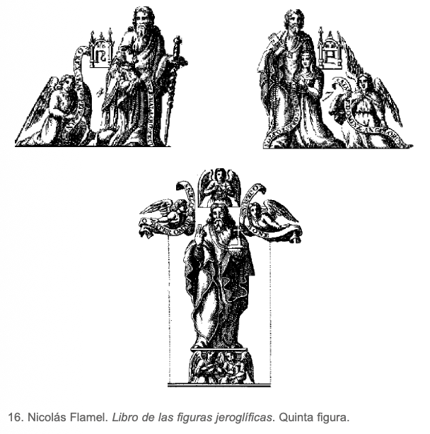 Figuras del 'Libro de las figuras jeroglíficas' de Nicolas Flamel