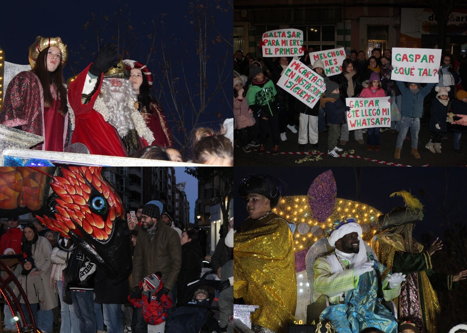 La Cabalgata de los Reyes Magos inundan León de magia | José Martín