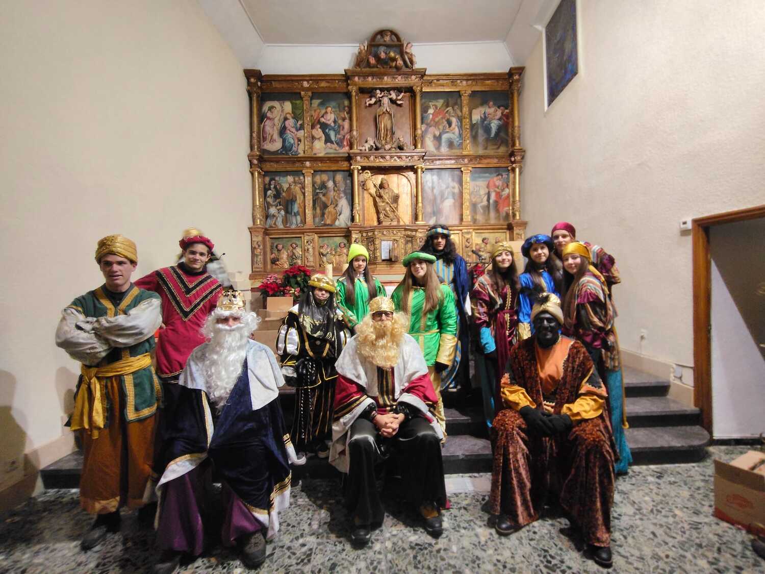 Cabalgata de Reyes Magos en Sariegos Cabalgata de Reyes Magos en Sariegos