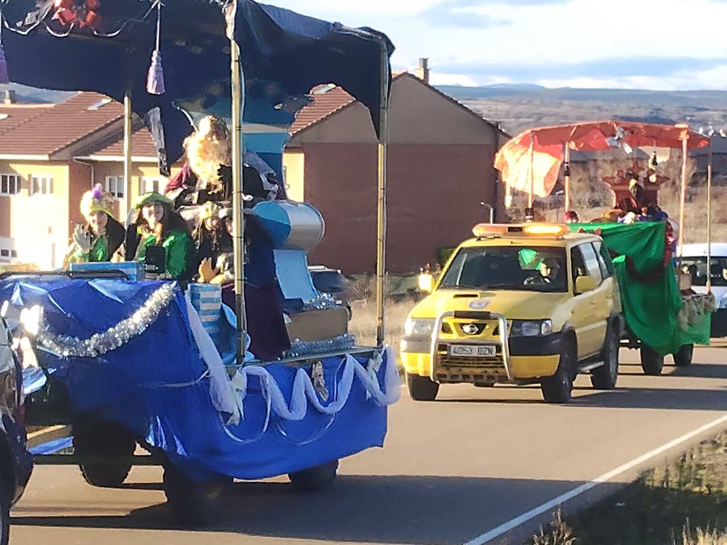Cabalgata de Reyes Magos en Sariegos Cabalgata de Reyes Magos en Sariegos