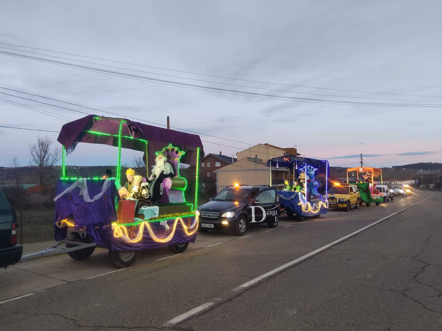 Cabalgata de Reyes Magos en Sariegos Cabalgata de Reyes Magos en Sariegos