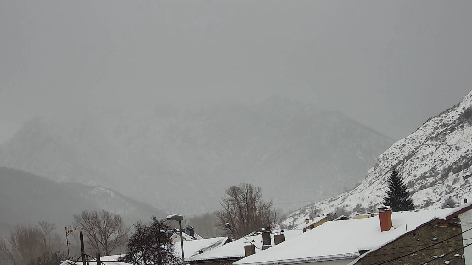 Nieve en Puebla de Lillo