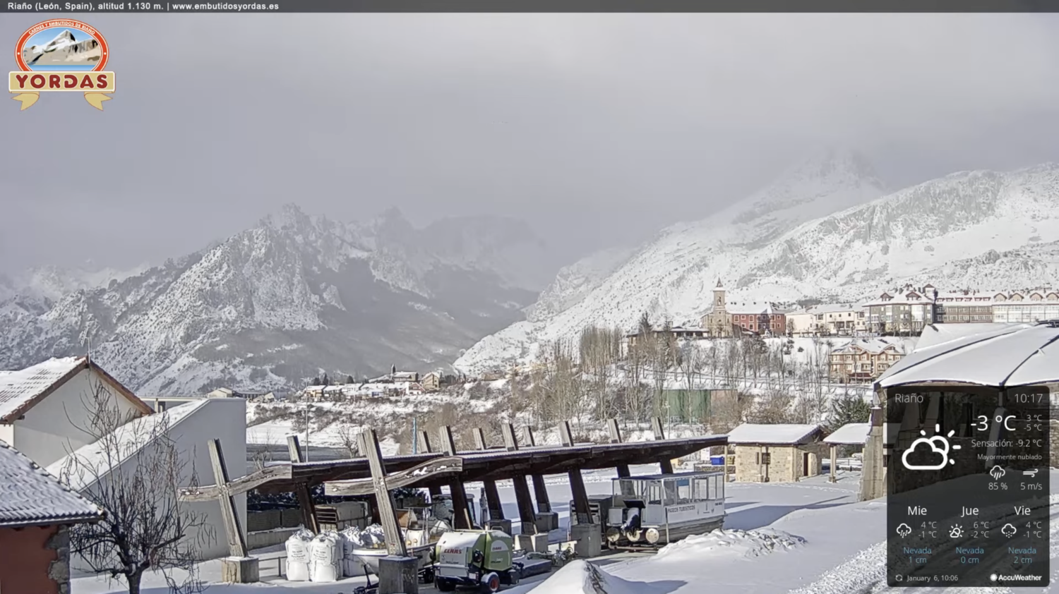 Nieve en Riaño | Embutidos Yordas