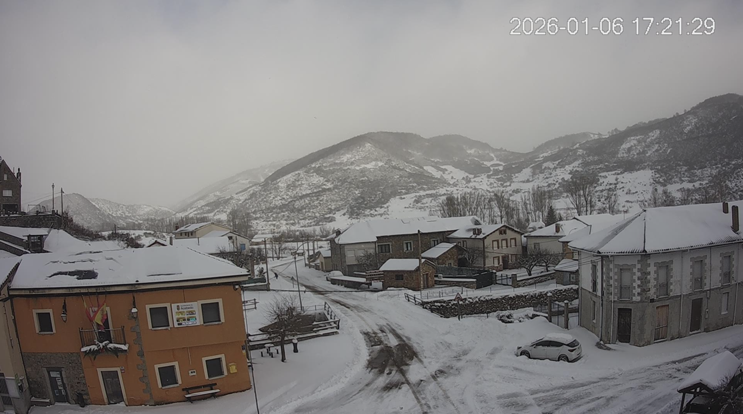 Nieve en Acebedo