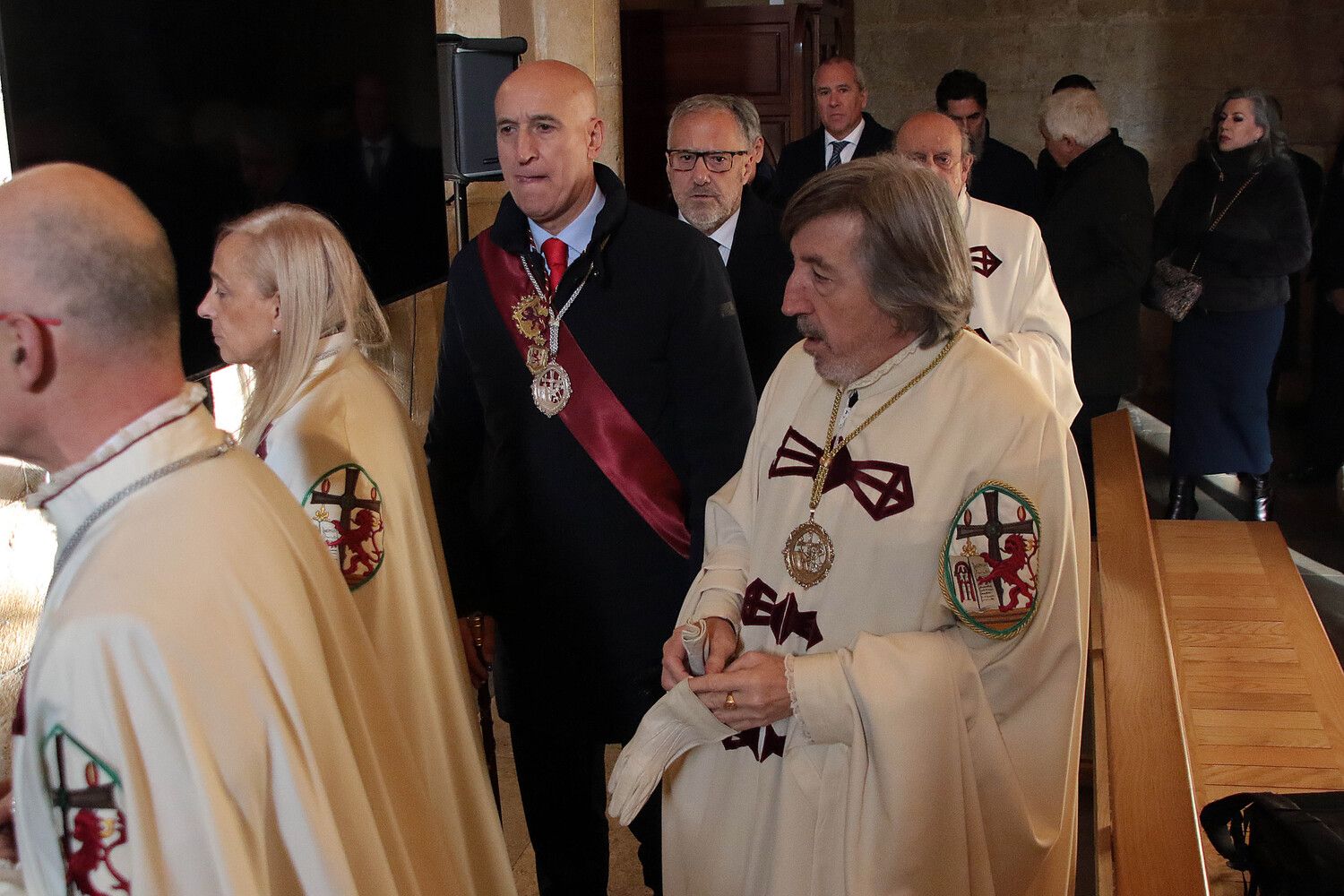 Responso por los Reyes de León en el Panteón Real | Peio García / ICAL Responso por los Reyes de León en el Panteón Real | Peio García / ICAL