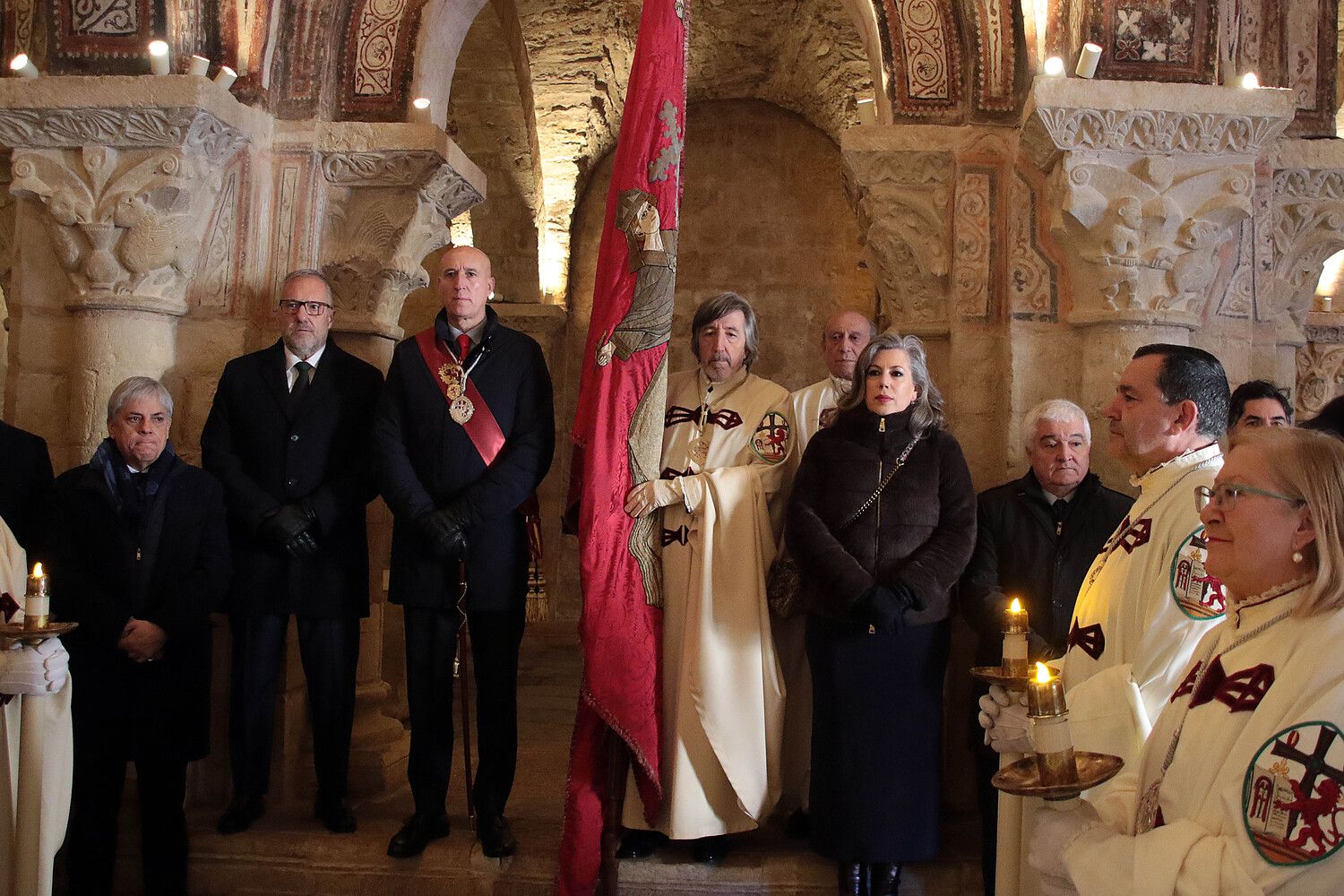 Responso por los Reyes de León en el Panteón Real | Peio García / ICAL Responso por los Reyes de León en el Panteón Real | Peio García / ICAL