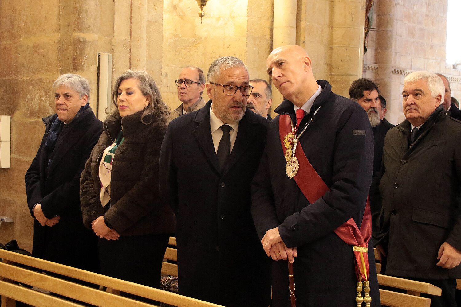 Responso por los Reyes de León en el Panteón Real | Peio García / ICAL Responso por los Reyes de León en el Panteón Real | Peio García / ICAL