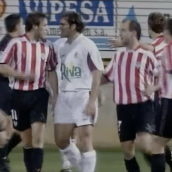 Imagen del partido de copa disputado en el Reino de León el 10 de noviembre de 2004 entre la Cultural Leonesa y el Athletic Club de Bilbao | Athletic Club de Bilbao