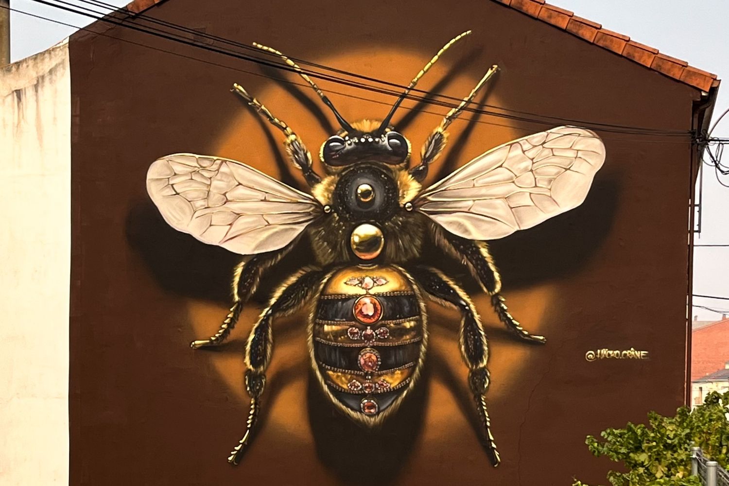 Un grafitti de gran formato ubicado en La Bañeza nominado a ser el mejor del Mundo en 2025