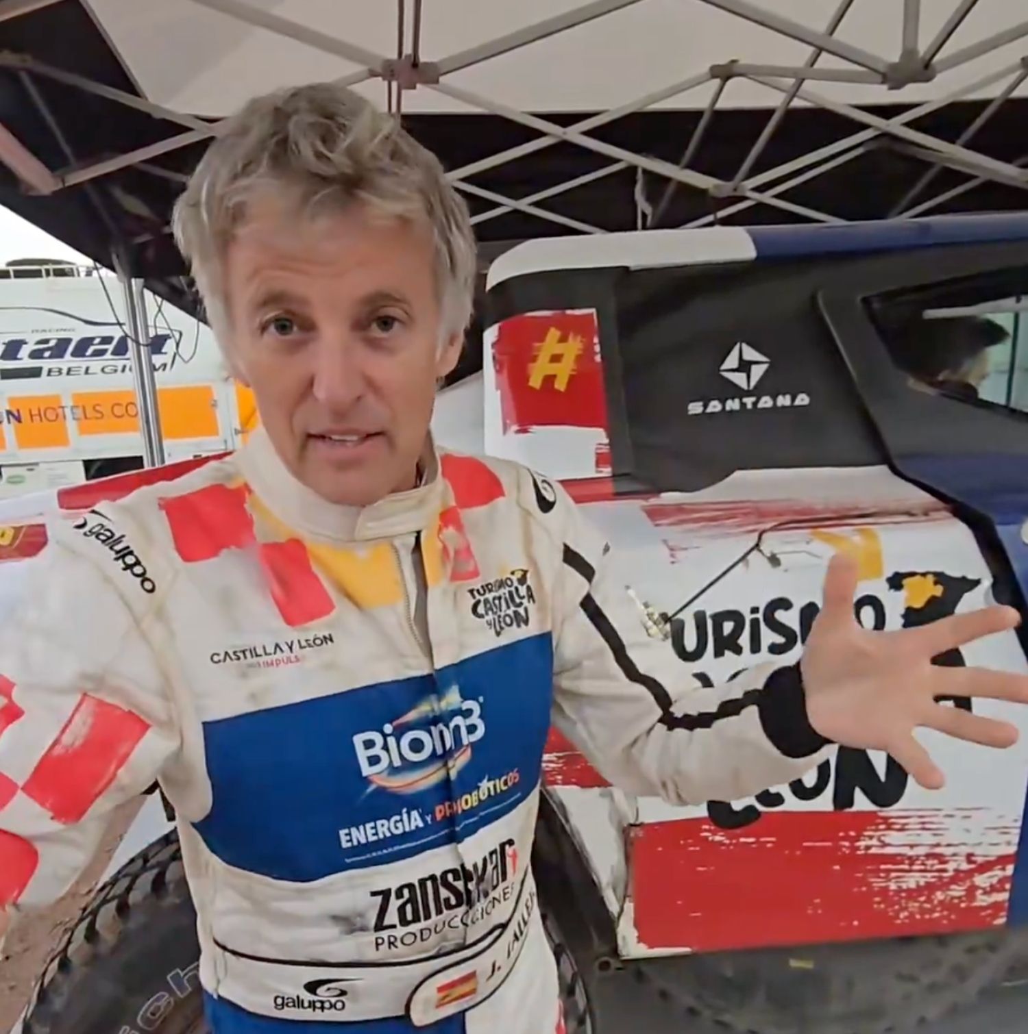 Jesús Calleja en el Dakar