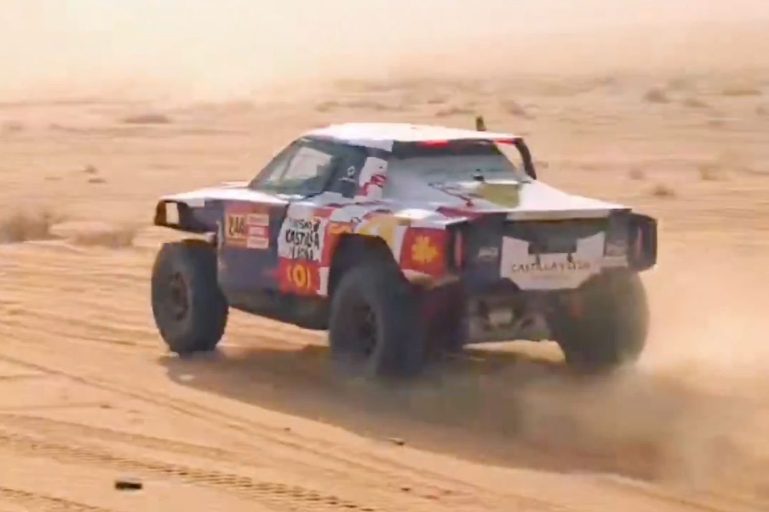 Jesús Calleja en el Dakar