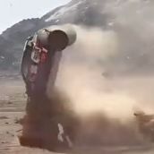 Accidente de Jesús Calleja en el Dakar | @victor_gonzalez_rally