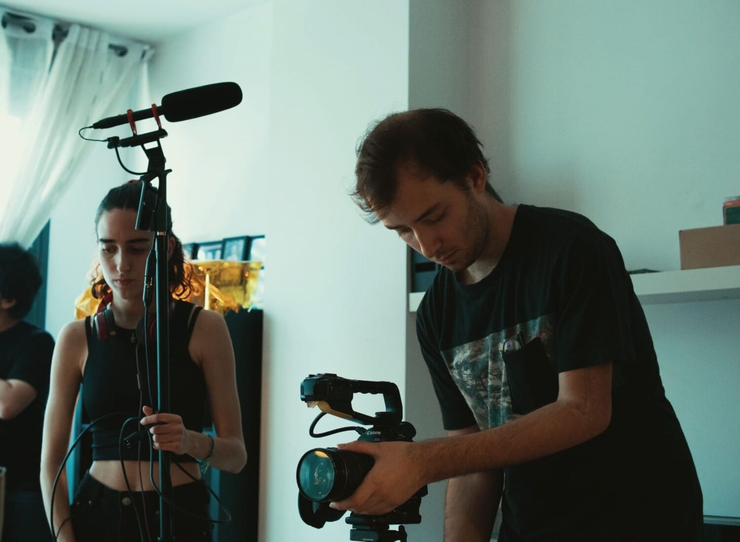 El cineasta leonés Marcos Roddie