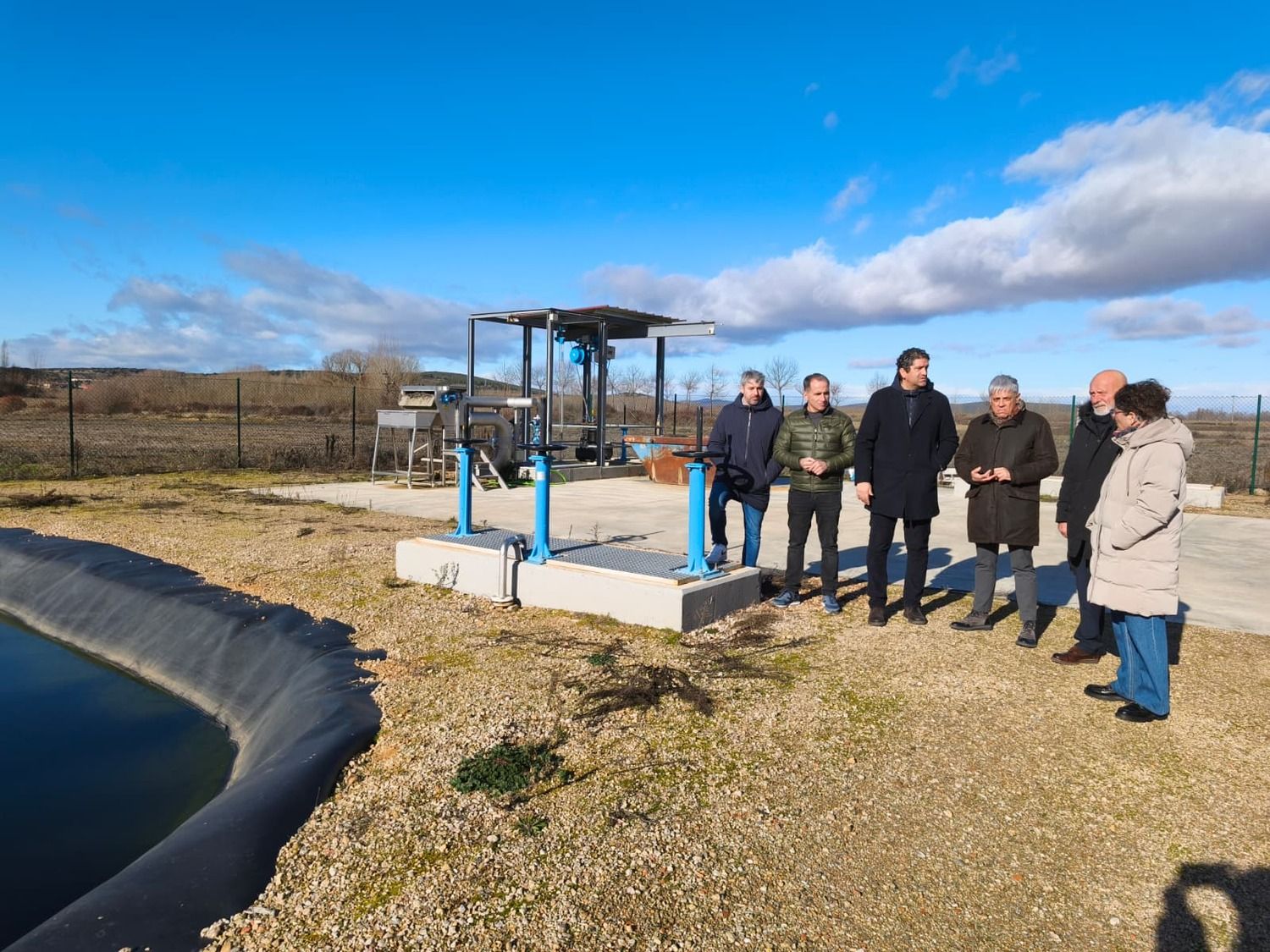 Alija del Infantado (León) estrena nueva depuradora y colector tras una inversión de 703.000 euros