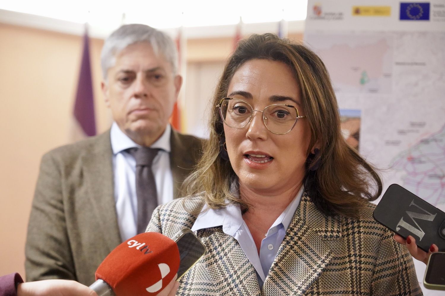 La consejera de Agricultura, Ganadería y Desarrollo Rural presenta el resultado final de la concentración parcelaria de Los Oteros | Campillo / ICAL