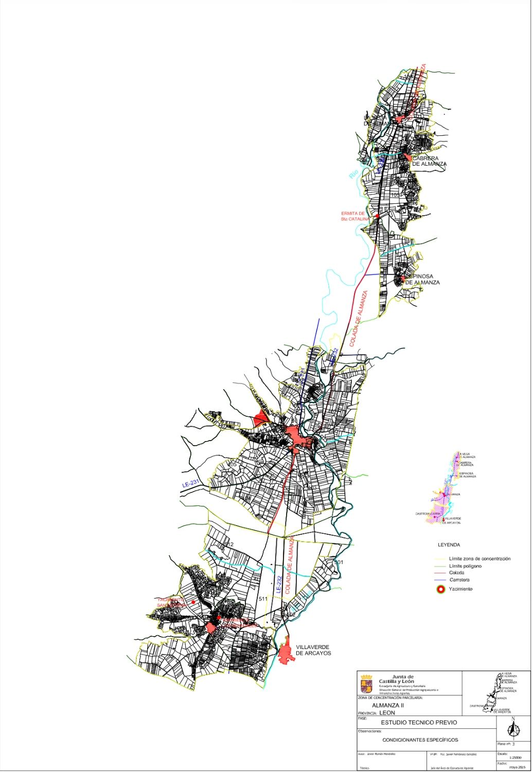 Concentración parcelaria Almanza II Concentración parcelaria Almanza II